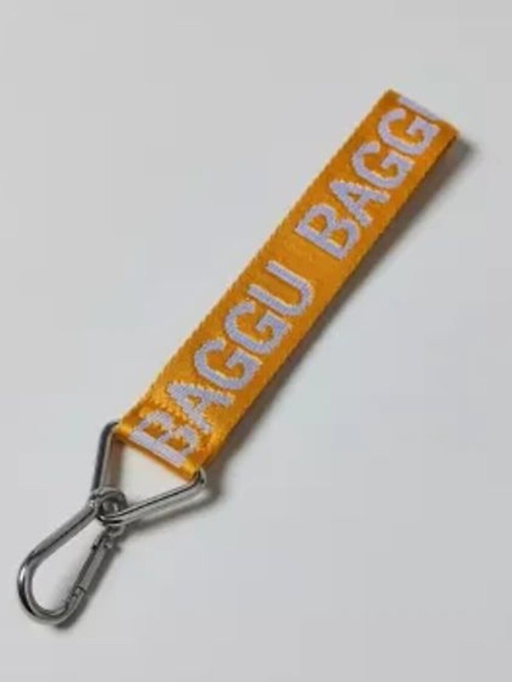 NWT Baggu Logo Keychain - Tangerine
